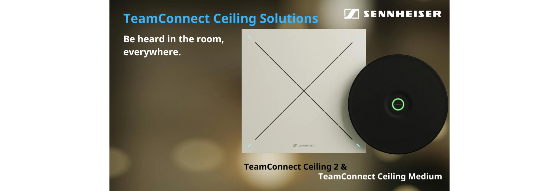 Sennheiser teamconnect-ceiling-solutions